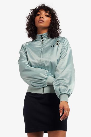 Fred Perry SJ3011 Naisten Takki Sininen | FI 1136BEXC